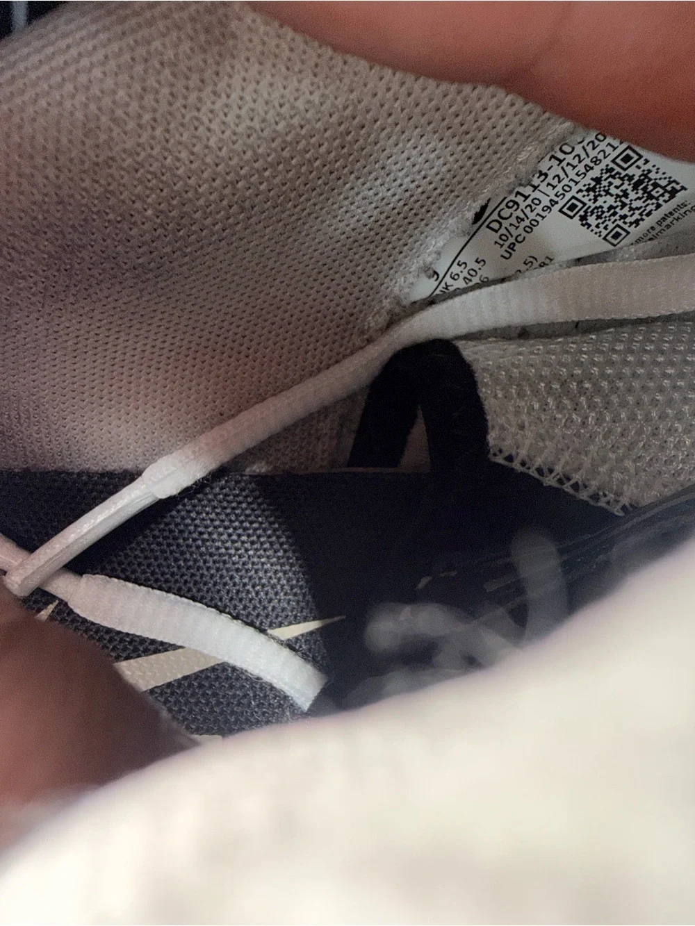 Nike Air VaporMax White Black Accent Sneakers